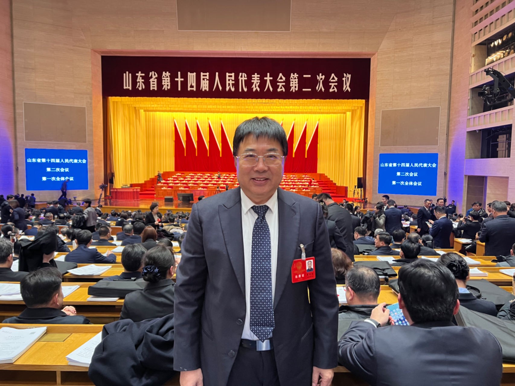 【新闻】服膺使命担任，当真履职尽责——南宫NG28股份董事长曹积生出席省人代会